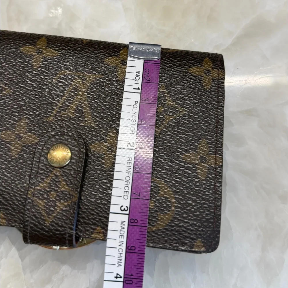 Louis Vuitton Zippe Wallet Porte Papier Monogram Brown